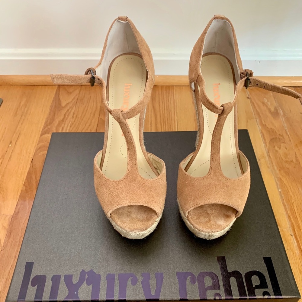 Luxury Rebel wedge sandals